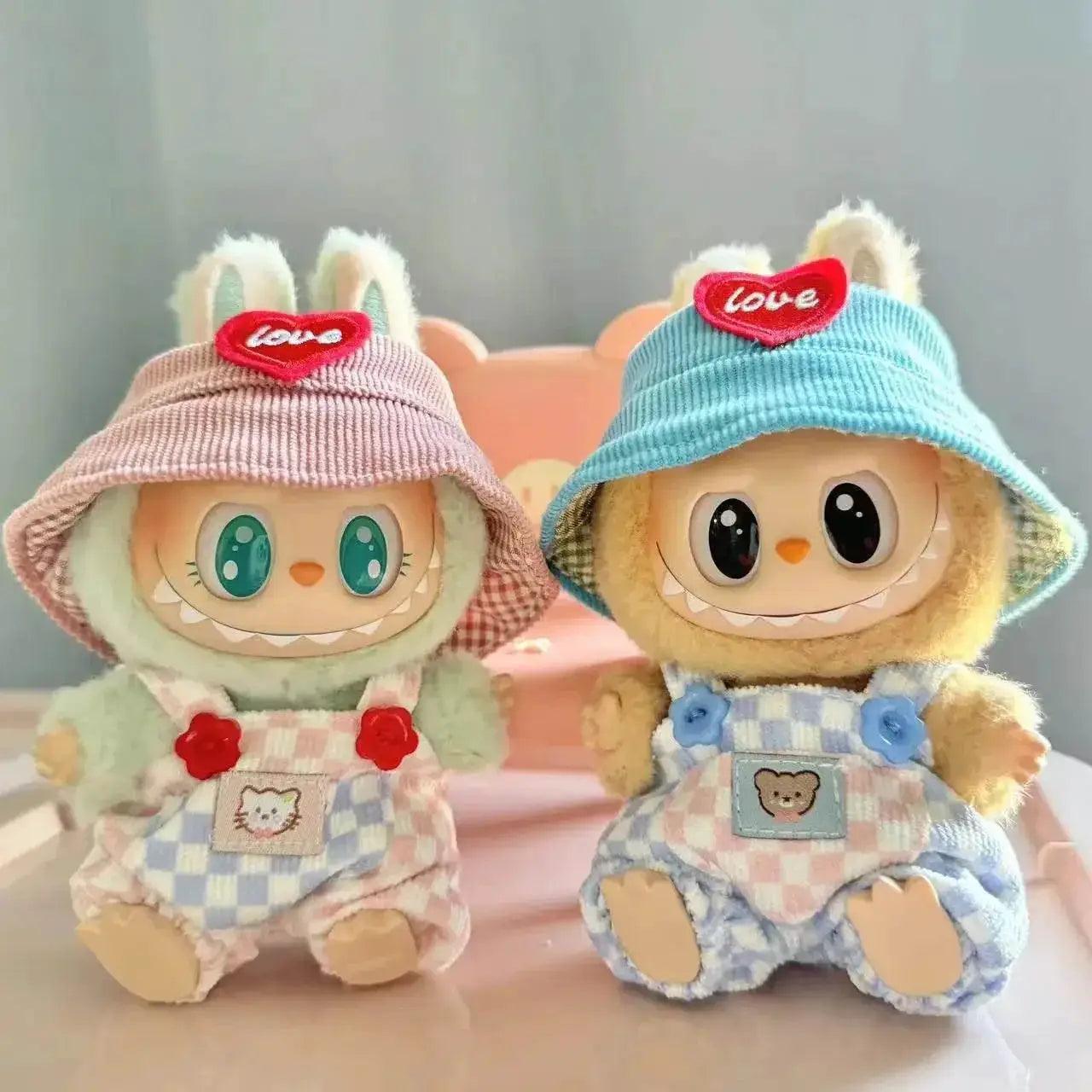  Cute Party Dress Suspender Pants for 17cm Labubu Dolls -  ToylandEU™