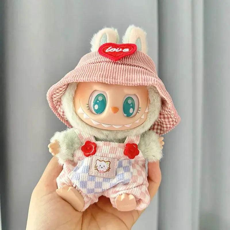  Cute Party Dress Suspender Pants for 17cm Labubu Dolls -  ToylandEU™