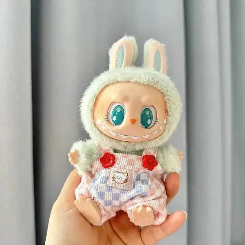  Cute Party Dress Suspender Pants for 17cm Labubu Dolls -  ToylandEU™