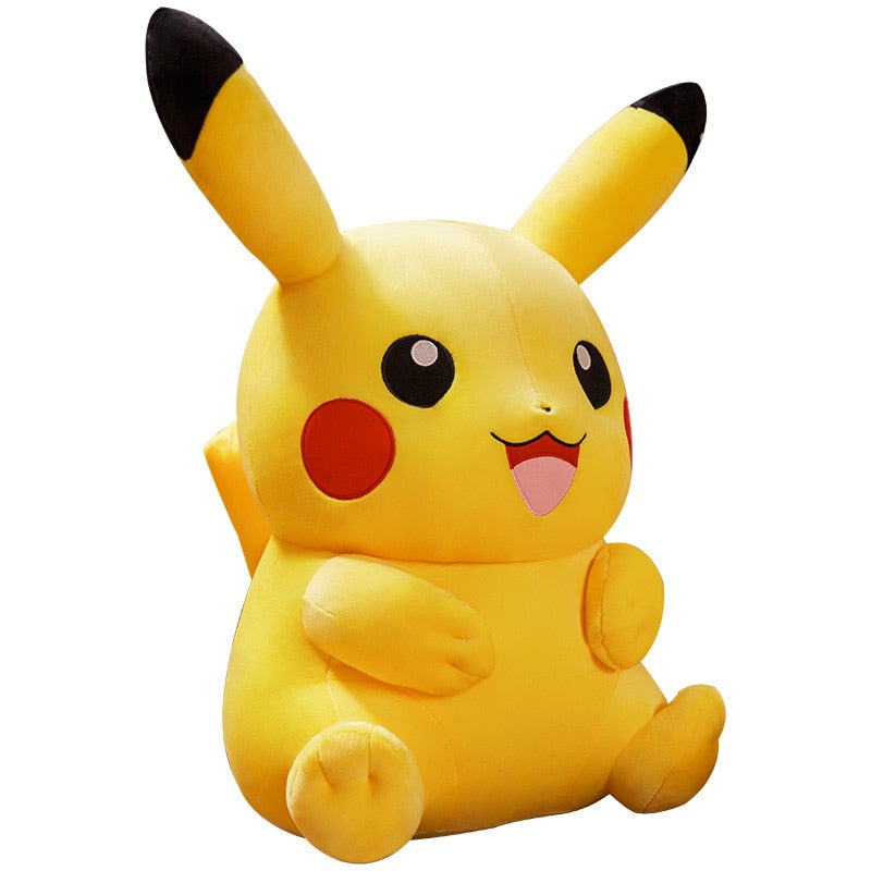 Adorable Pikachu Anime Large Stuffed Plush Doll - Pokemon Kawaii - ToylandEU