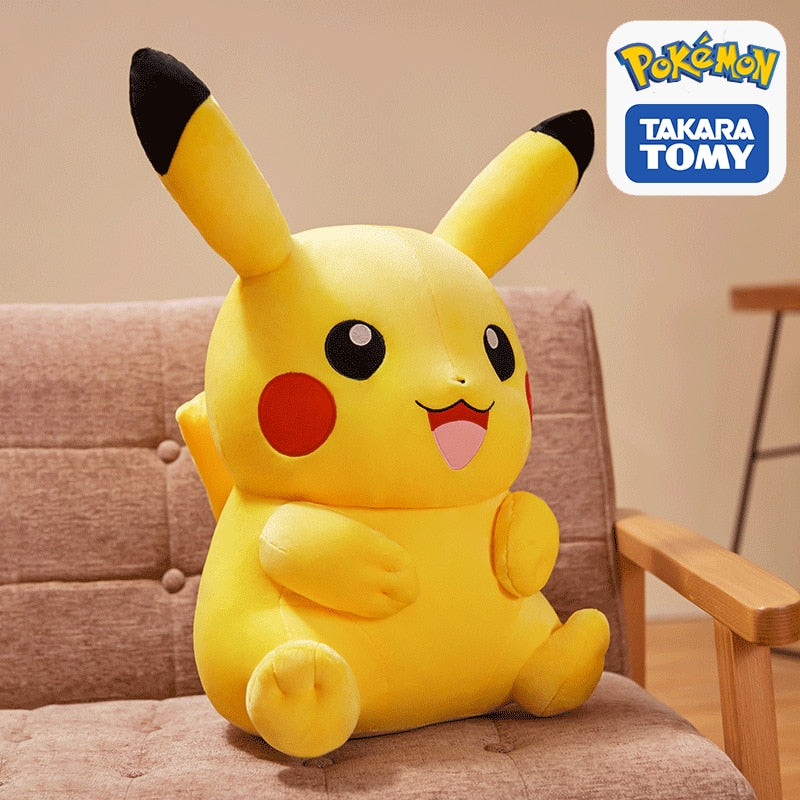 Adorable Pikachu Anime Large Stuffed Plush Doll - Pokemon Kawaii - ToylandEU