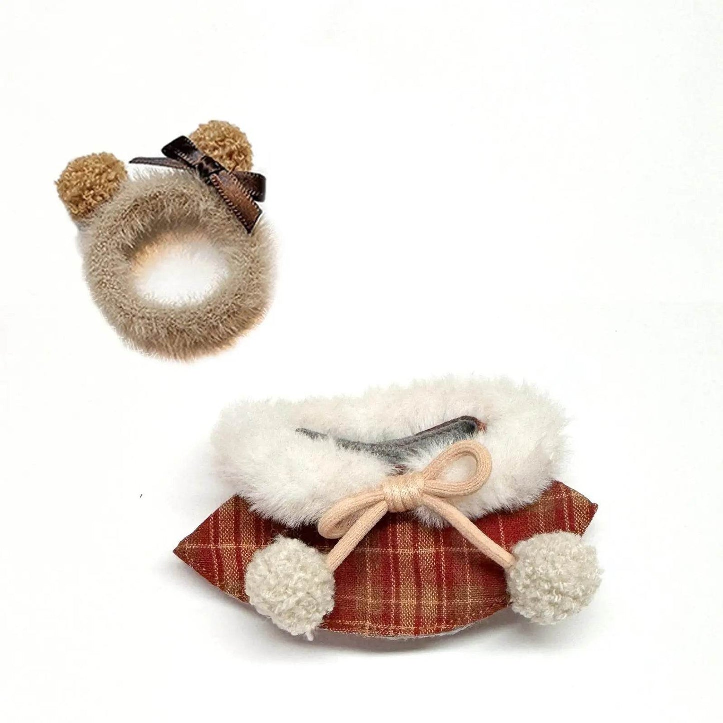 Cute Plush Doll Clothes Set for 17cm Dolls with Macaron Design for Kids and DIY Gift Labubu - ToylandEU