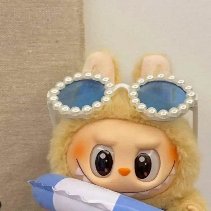 Cute Plush Doll Clothes Set with Polka Dot Swimwear for Kids 0-12 Years Labubu - ToylandEU