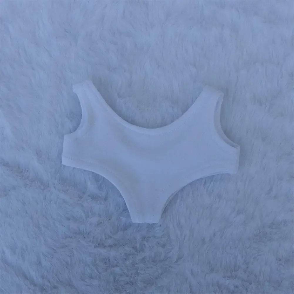 Cute Plush Doll Clothes Set with Polka Dot Swimwear for Kids 0-12 Years Labubu - ToylandEU