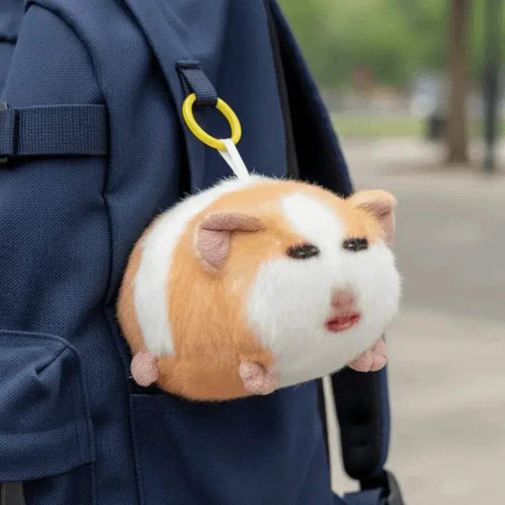 Cute Plush Dutch Pig Pendant Keyring Home Decor Accessory - ToylandEU