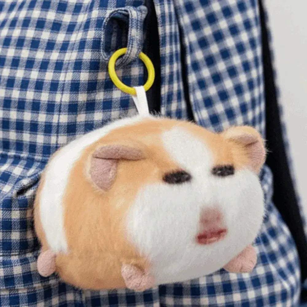 Cute Plush Dutch Pig Pendant Keyring Home Decor Accessory - ToylandEU
