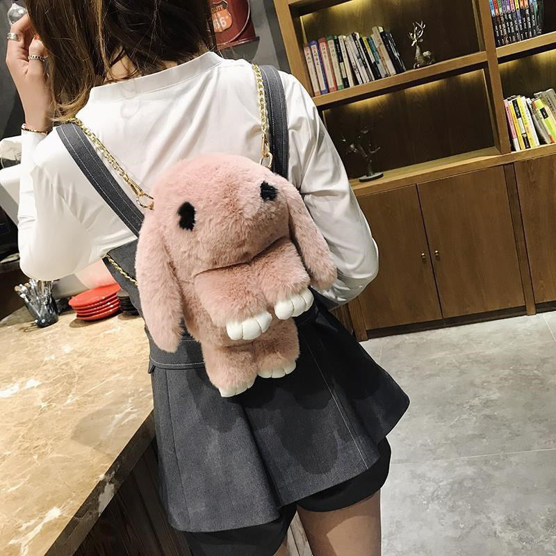 Cute Plush Rabbit Crossbody Bag for Girls - ToylandEU