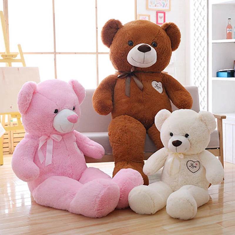 Cute Plush Teddy Bear Toy for Kids with Soft Embrace Feature Ideal for Birthdays and Christmas Gifts - ToylandEU