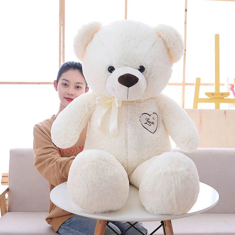 Cute Plush Teddy Bear Toy for Kids with Soft Embrace Feature Ideal for Birthdays and Christmas Gifts - ToylandEU