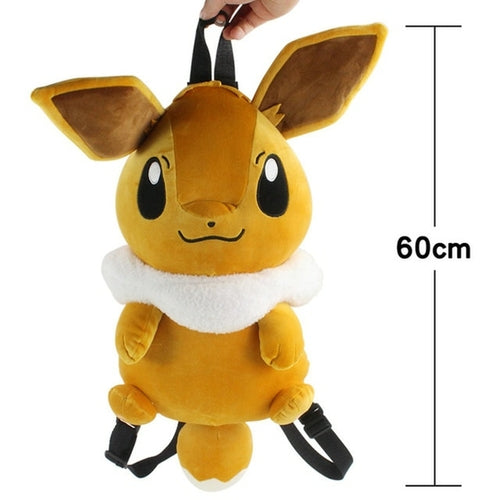 Kawaii Japanese Style Plush Pokemon Backpack - Gengar Eevee Combination ToylandEU.com Toyland EU