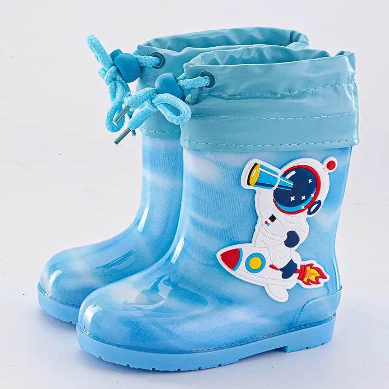 Cute Rain Boots Cartoon Print Waterproof For Girls - ToylandEU