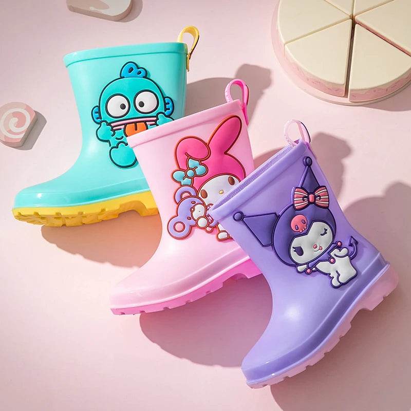 Cute Sanrio Kids Rain Boots Non Slip For Boys And Girls - ToylandEU