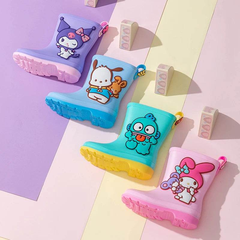 Cute Sanrio Kids Rain Boots Non Slip For Boys And Girls - ToylandEU
