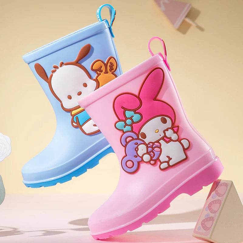 Cute Sanrio Kids Rain Boots Non Slip For Boys And Girls - ToylandEU