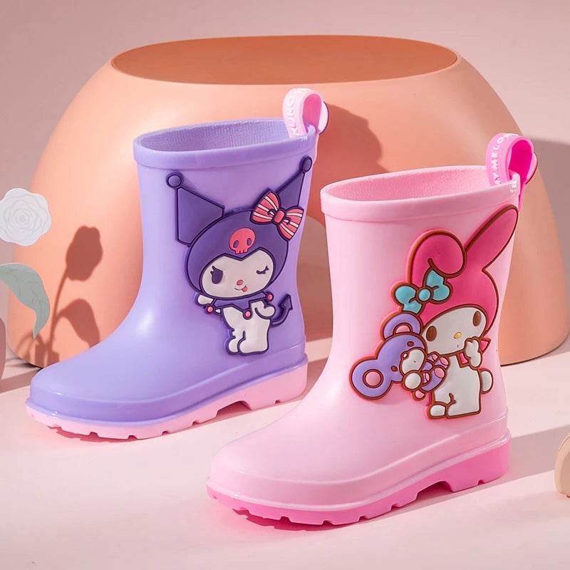 Cute Sanrio Kids Rain Boots Non Slip For Boys And Girls - ToylandEU