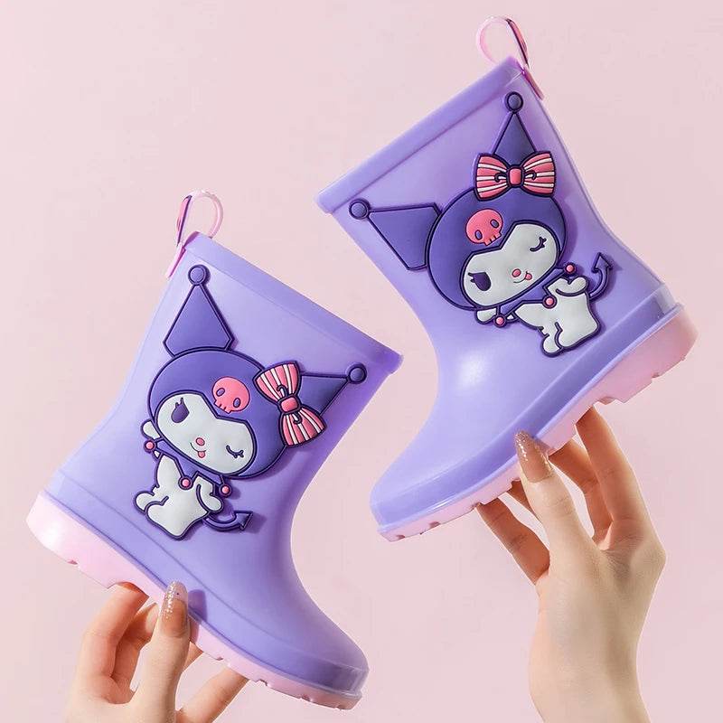 Cute Sanrio Kids Rain Boots Non Slip For Boys And Girls - ToylandEU
