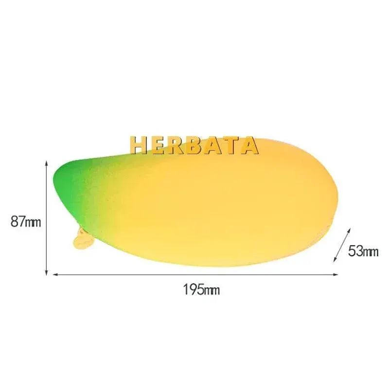  Cute Silica Gel Mango Pencil Case 19.5cm Toyland EU -  ToylandEU™