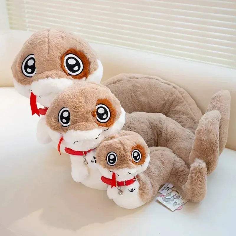 Cute Snake Plush Toy Pillow For Cozy Home Decor Gift - ToylandEU