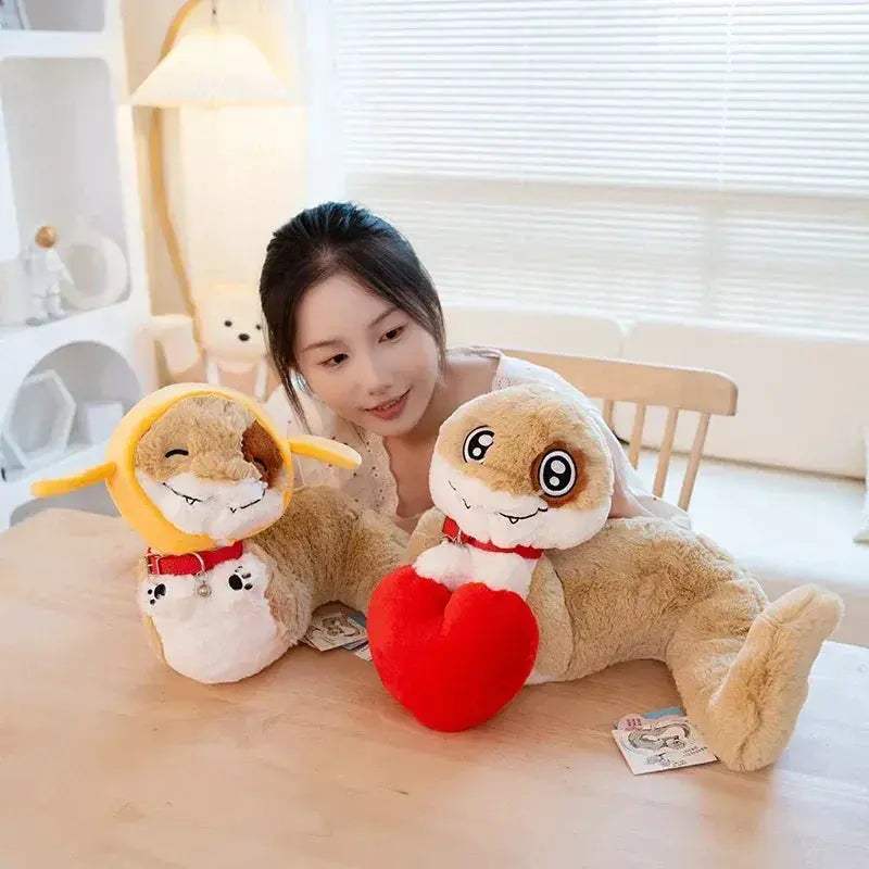 Cute Snake Plush Toy Pillow For Cozy Home Decor Gift - ToylandEU