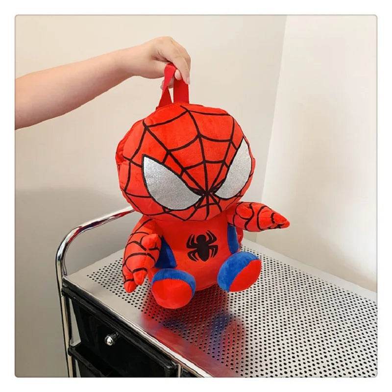 Cute Spider-Man Plush Backpack for Kids – Perfect for School! - ToylandEU