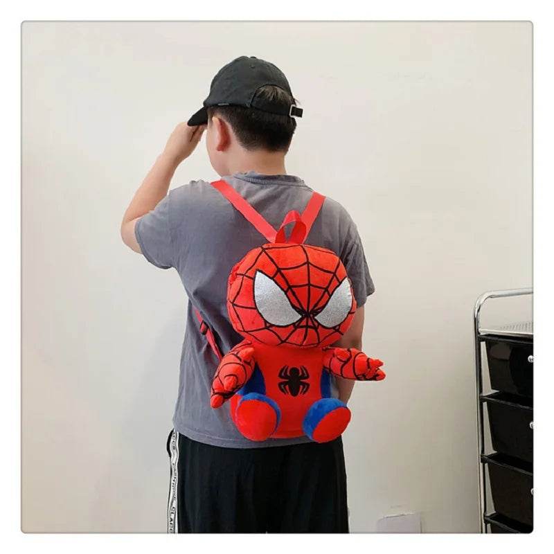 Cute Spider-Man Plush Backpack for Kids – Perfect for School! - ToylandEU