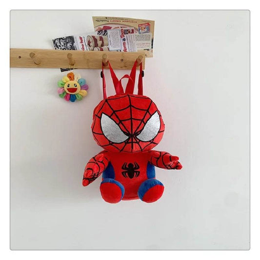 Cute Spider-Man Plush Backpack for Kids – Perfect for School! - ToylandEU