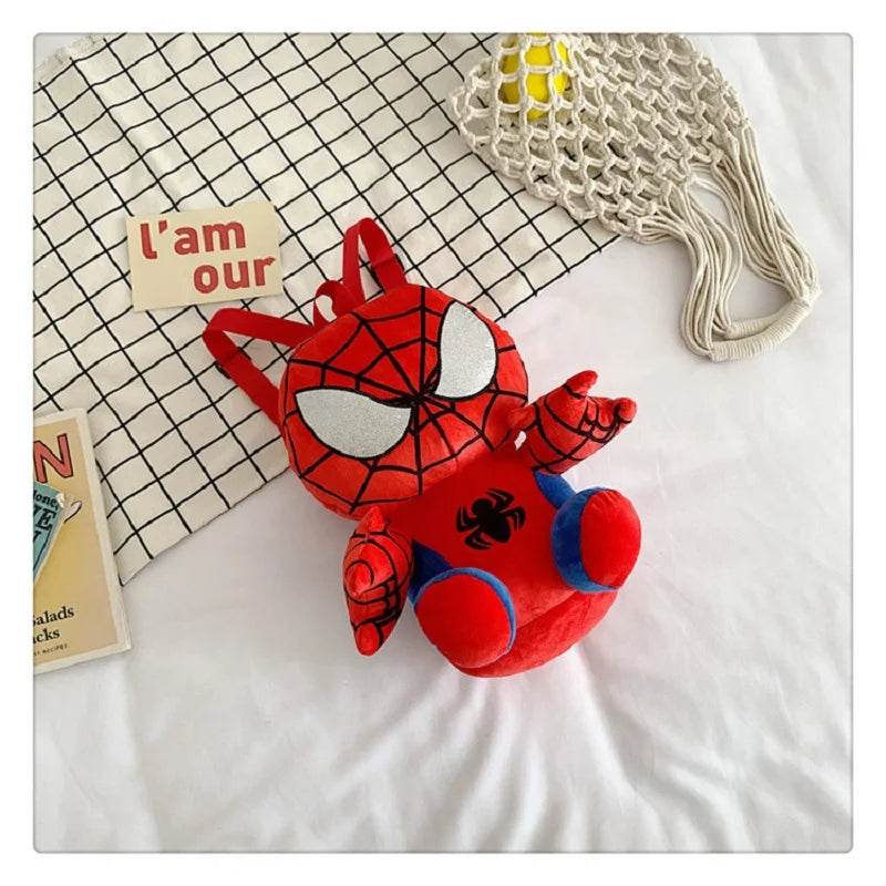 Cute Spider-Man Plush Backpack for Kids – Perfect for School! - ToylandEU