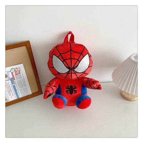Cute Spider-Man Plush Backpack for Kids – Perfect for School! - ToylandEU