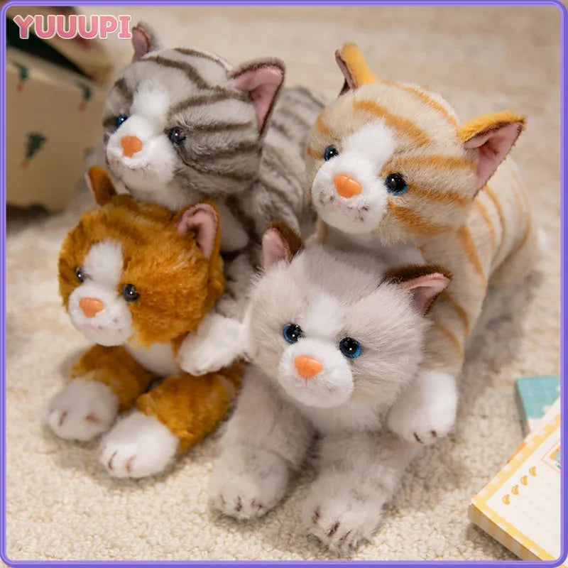 Cute Ultra Soft Cat Plush Pillow For Kids Sleep Comfort - ToylandEU