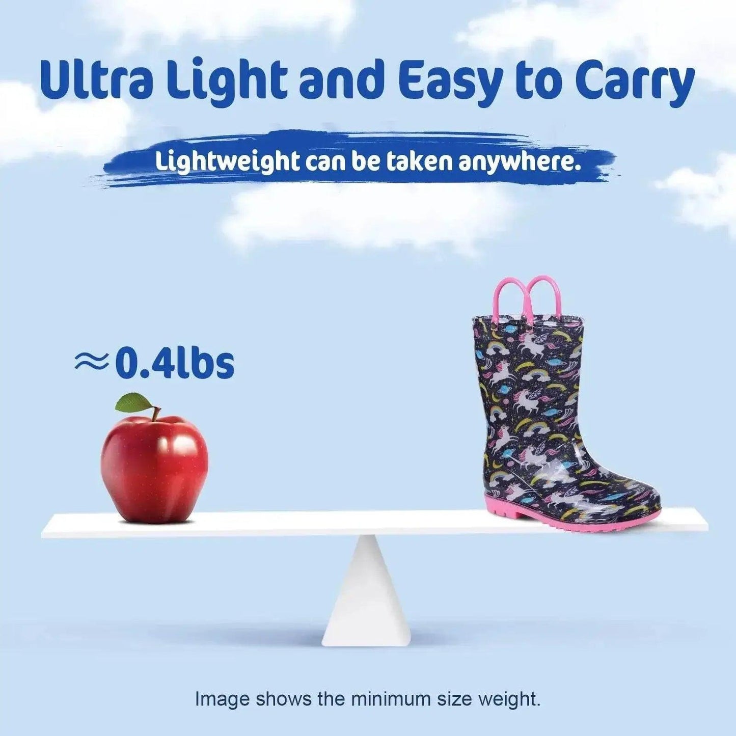  Cute Waterproof Toddler Rain Boots - Dino Unicorn Design -  ToylandEU™