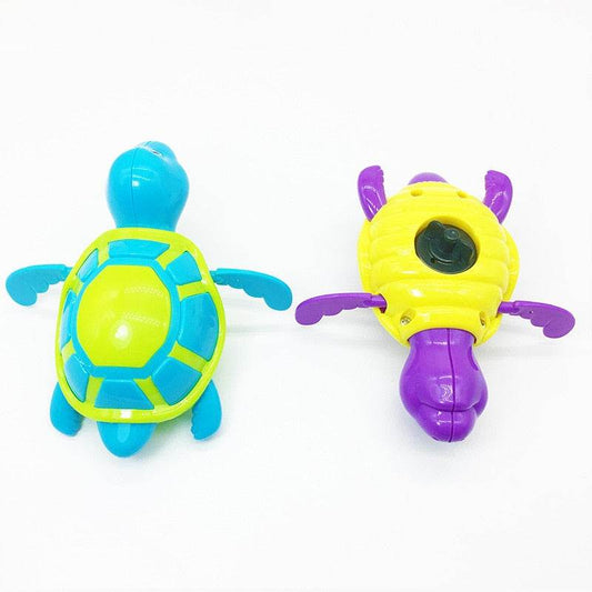 Cute Wind-Up Tortoise Bath Toy for Kids - Fun Water Playtime! - ToylandEU