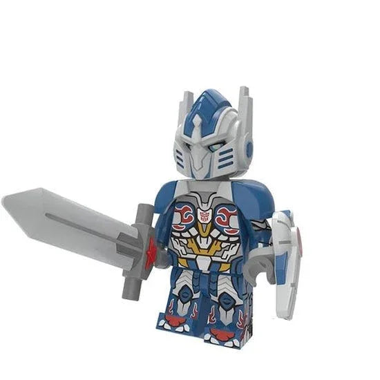 Cyber Commander Custom Figure ABS Plastic Includes Base Plate for Display and Posing - ToylandEU