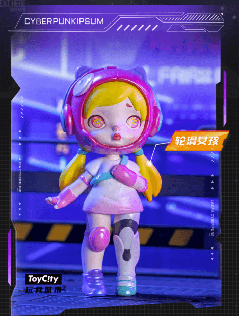 Cyberpunk Figures Cyborg Characters Toylandeu™
