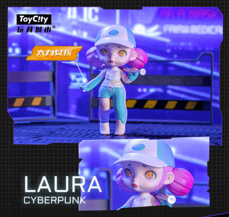 Cyberpunk Figures Cyborg Characters Toylandeu™
