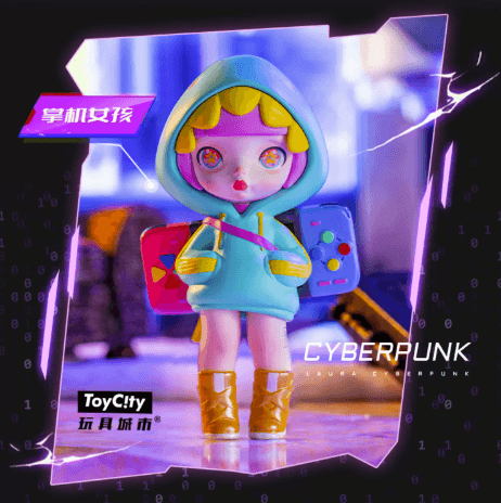 Cyberpunk Figures Cyborg Characters Toylandeu™