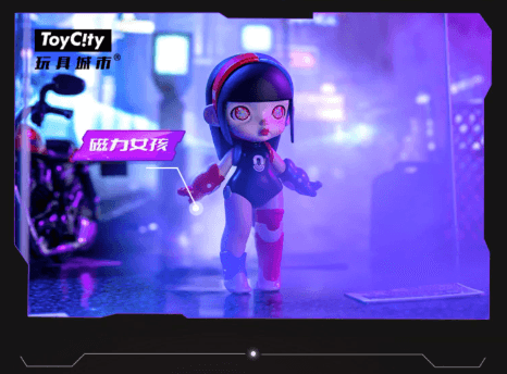 Cyberpunk Figures Cyborg Characters Toylandeu™