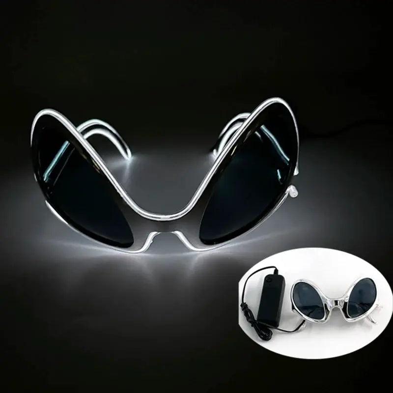  Cyberpunk LED Sunglasses Glowing Party Eyewear -  ToylandEU™