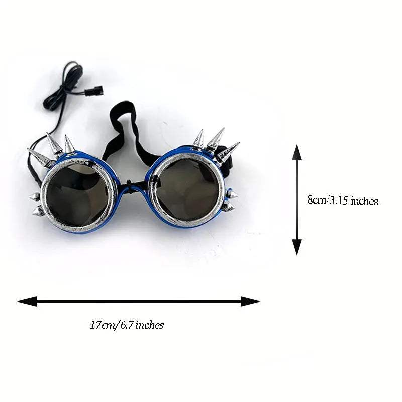  Cyberpunk LED Sunglasses Glowing Party Eyewear -  ToylandEU™