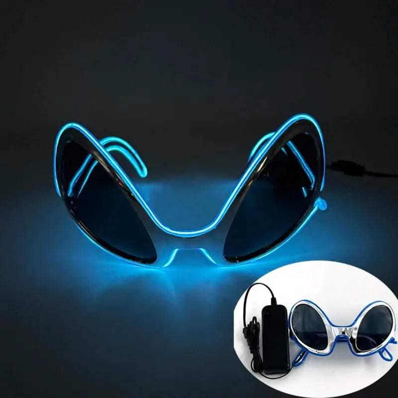  Cyberpunk LED Sunglasses Glowing Party Eyewear -  ToylandEU™