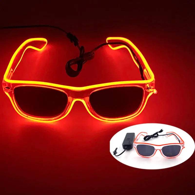  Cyberpunk LED Sunglasses Glowing Party Eyewear -  ToylandEU™