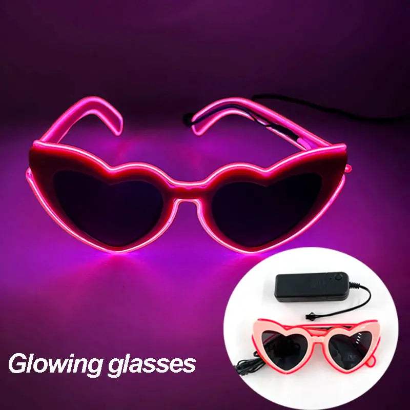  Cyberpunk LED Sunglasses Glowing Party Eyewear -  ToylandEU™