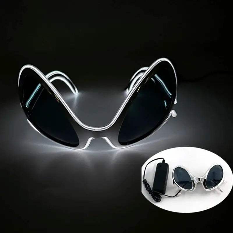  Cyberpunk LED Sunglasses Glowing Party Eyewear -  ToylandEU™