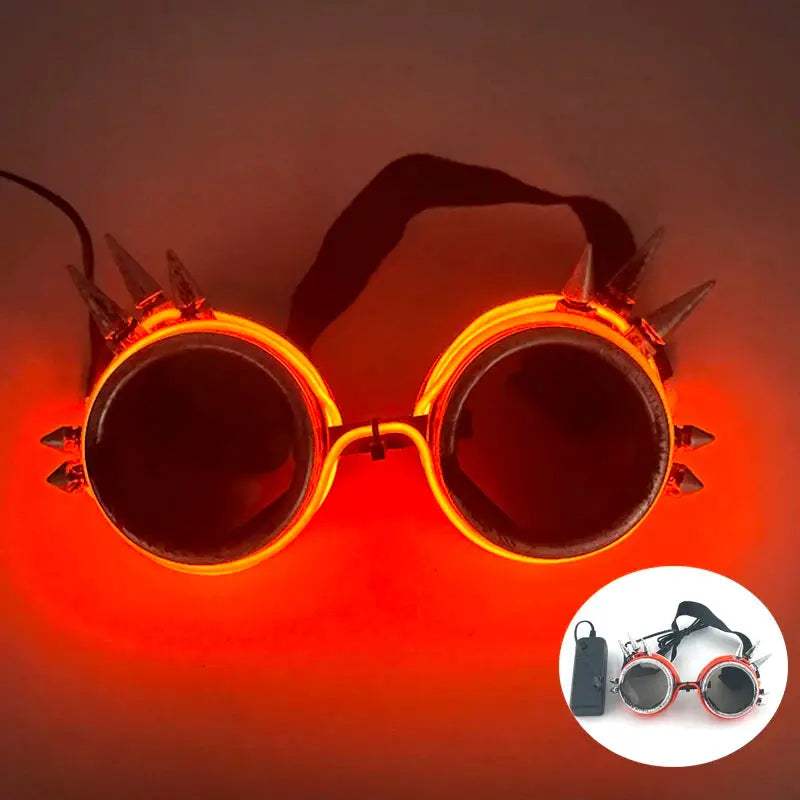  Cyberpunk LED Sunglasses Glowing Party Eyewear -  ToylandEU™