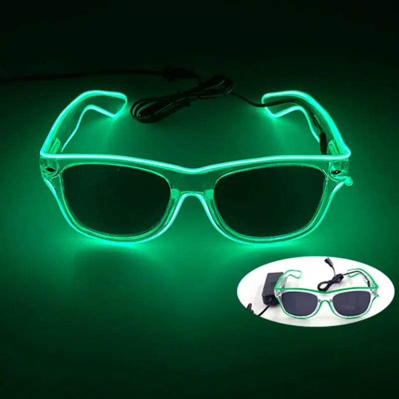  Cyberpunk LED Sunglasses Glowing Party Eyewear -  ToylandEU™