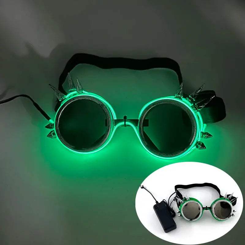  Cyberpunk LED Sunglasses Glowing Party Eyewear -  ToylandEU™