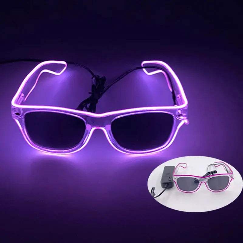  Cyberpunk LED Sunglasses Glowing Party Eyewear -  ToylandEU™