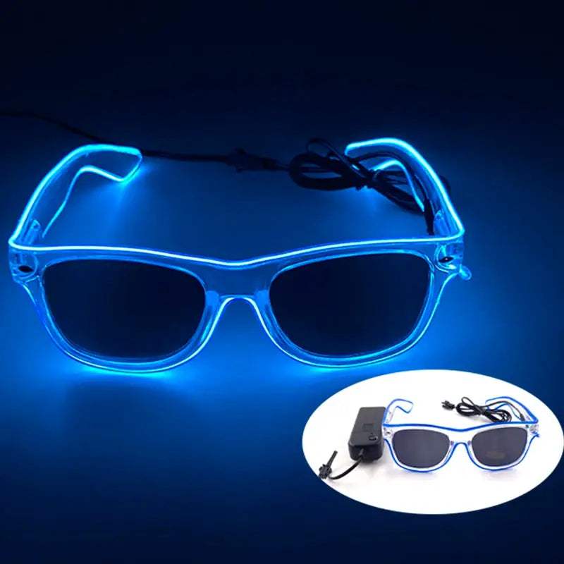  Cyberpunk LED Sunglasses Glowing Party Eyewear -  ToylandEU™