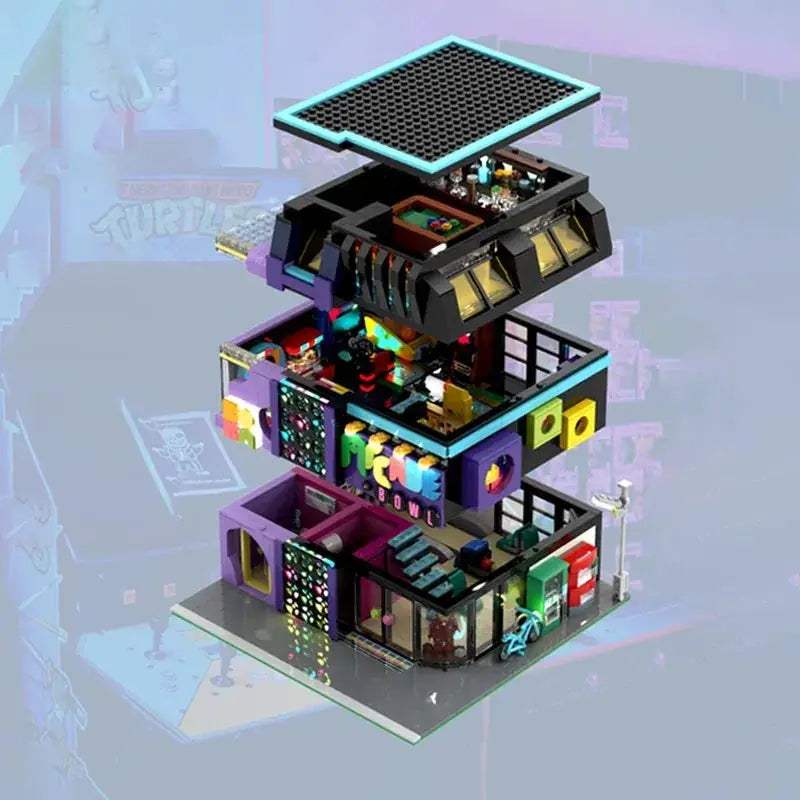  LEGO Compatible Building Blocks Cyberpunk Arcade Kit -  ToylandEU™