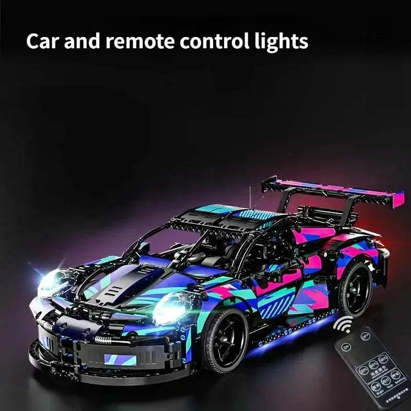  Lego Compatible Building Blocks Car Cyberpunk Lambo -  ToylandEU™
