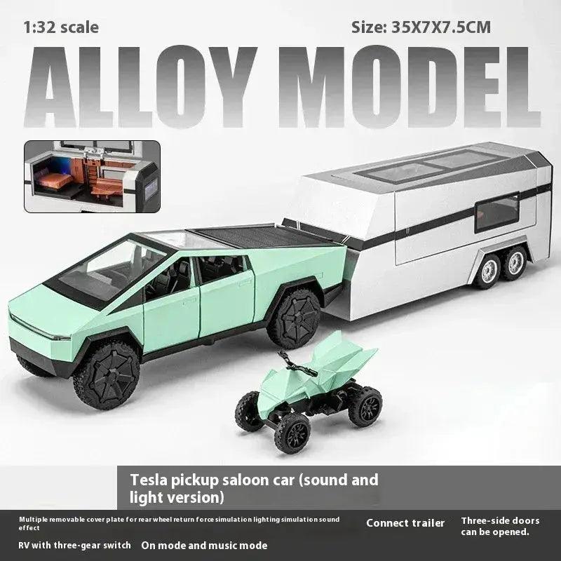  Cybertruck 1 To 32 Scale Alloy Diecast SUV Sound Light -  ToylandEU™